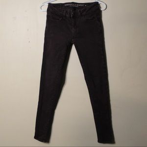 Dark purple American eagle jeans